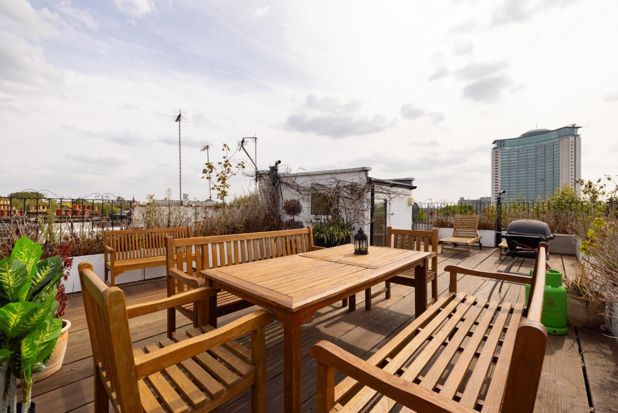 The Philbeach Gardens Place - Lovely 5Bdr Flat With Terrace London Exterior photo